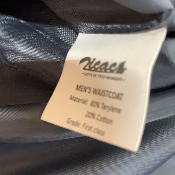 SzXL Zicac Vest NWT Dark Grey - Picture 2 of 6